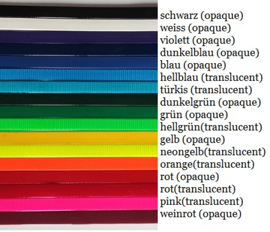 Zügel aus Beta/Biothane mit Conwayschnallen